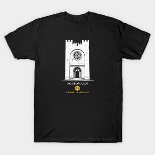 Portomarín | Camino de Santiago Fortress Church T-Shirt